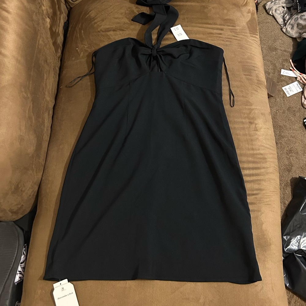 abercrombie halter dress